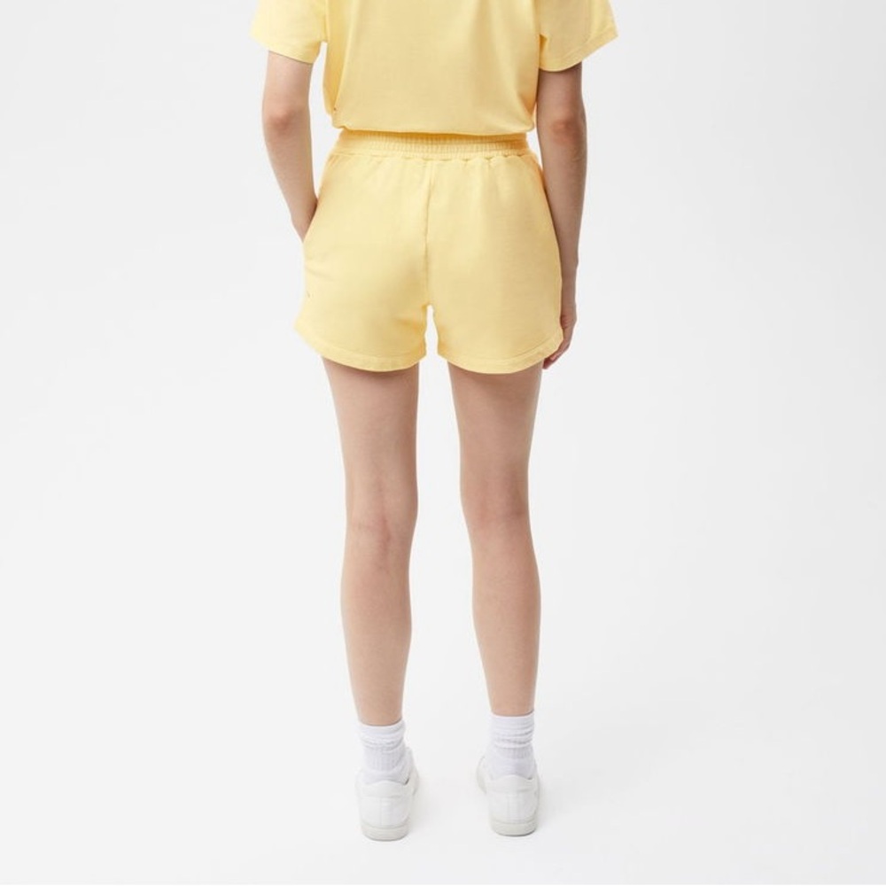 Pangaia 365 Midweight 100% Organic Cotton Shorts Yellow Size XXS - Picture 2 of 13